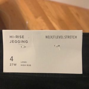 High rise jeggings